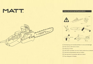 Safety operation rules for electric tools